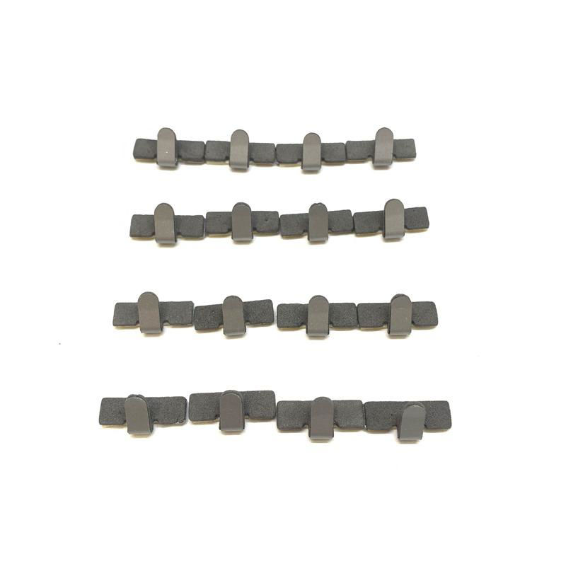 16-Piece Adhesive Tape Cord Hook with Cushion