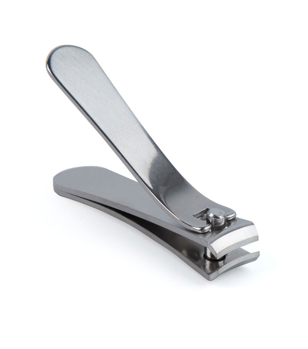 Small Stainless Steel Nail Clipper, Silver (1 pc)