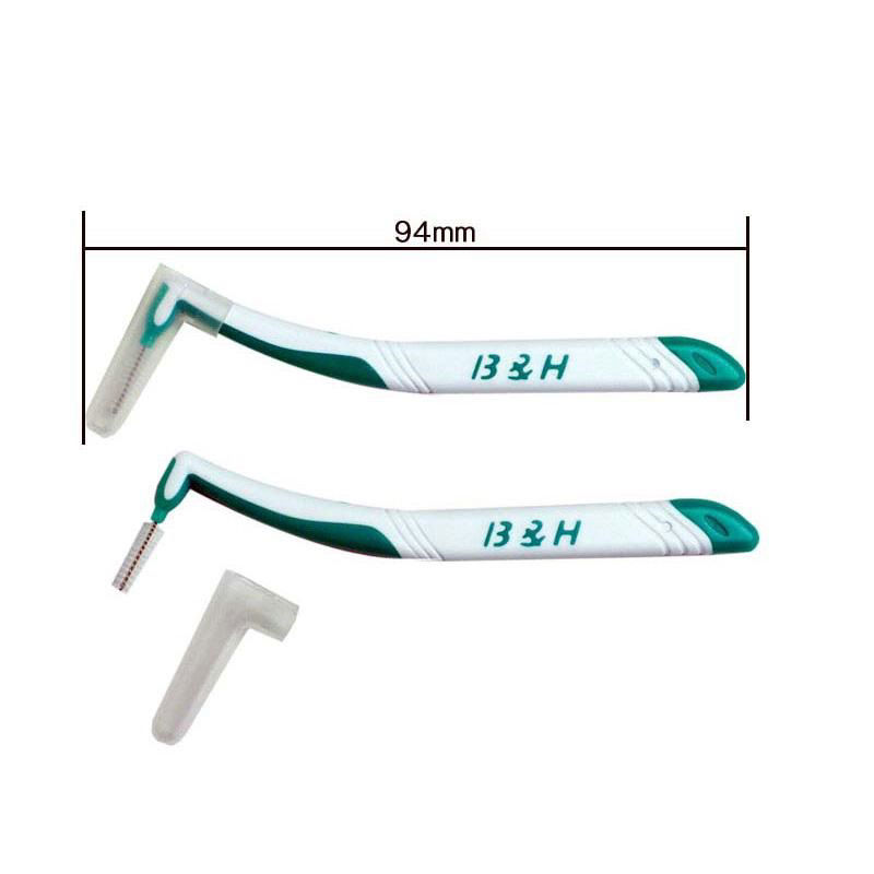 Interdental Brush L-Shape – Small Size (1.0mm) – 3 Pieces