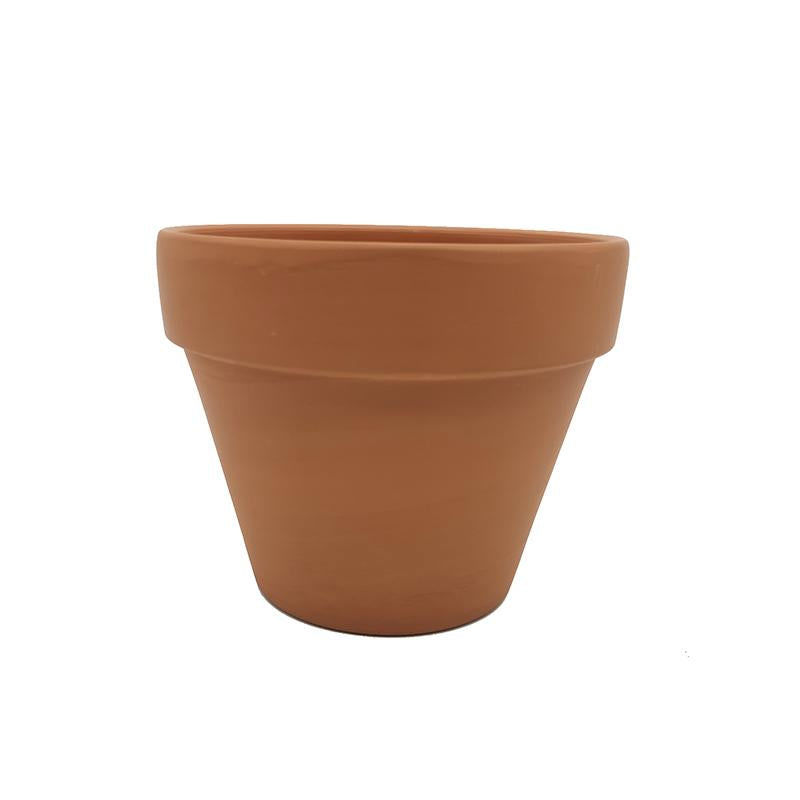 Unglazed Flower Pot -  15 cm (Approx)