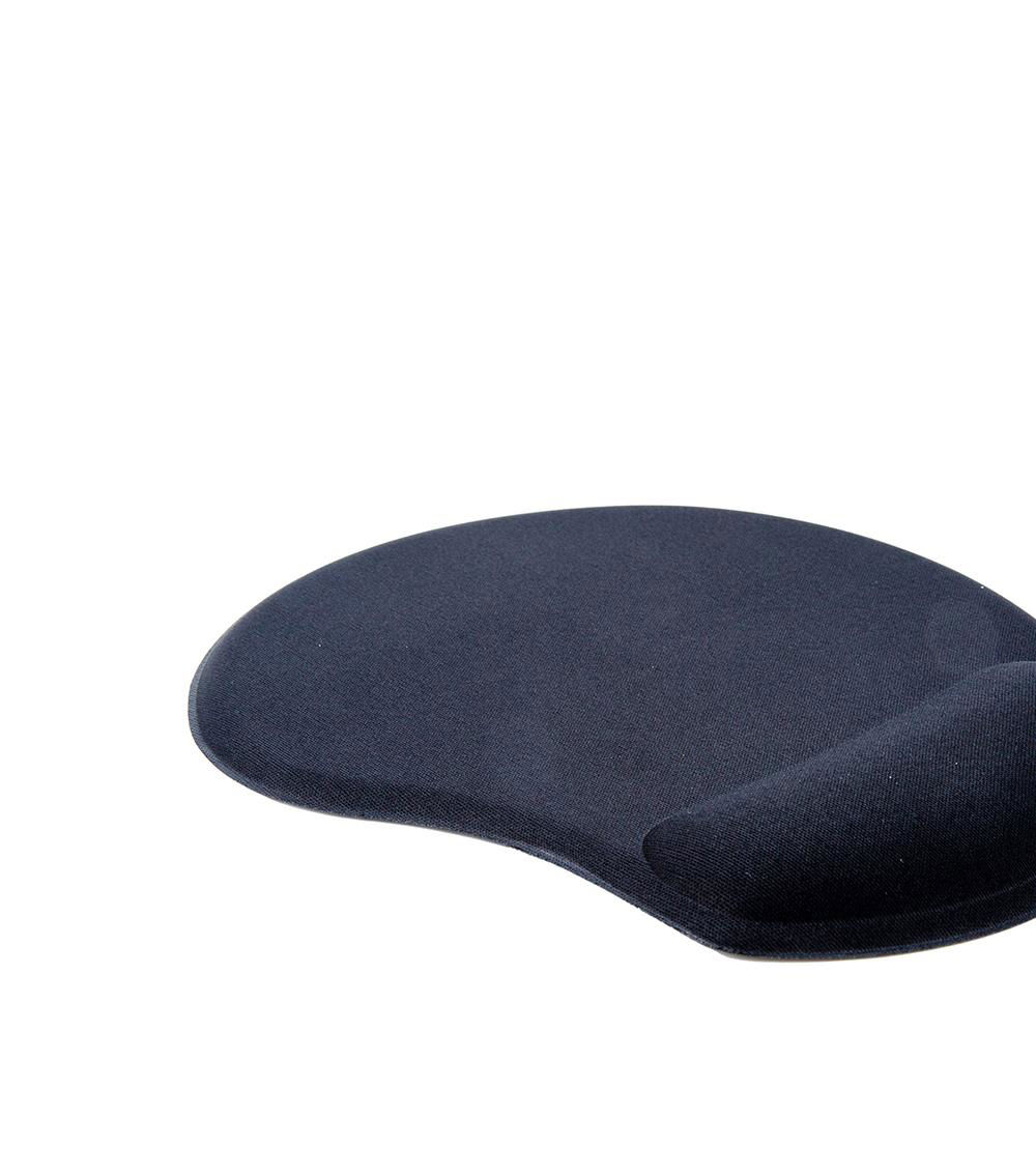 Mouse Pad with Wrist Rest, Black