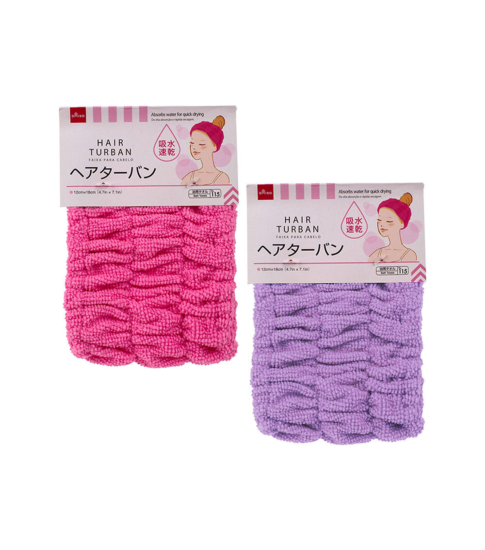 Absorbent Dry Turban, Pink