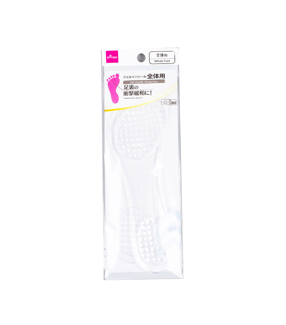 Full-Length Transparent Gel Insoles