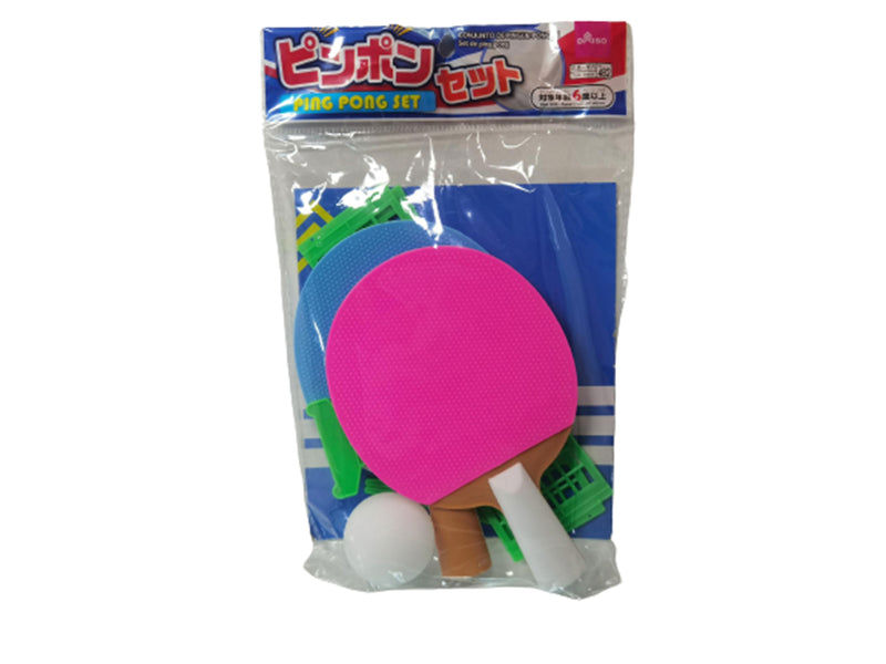 Ping Pong Set - Includes Paddles, Balls & Net