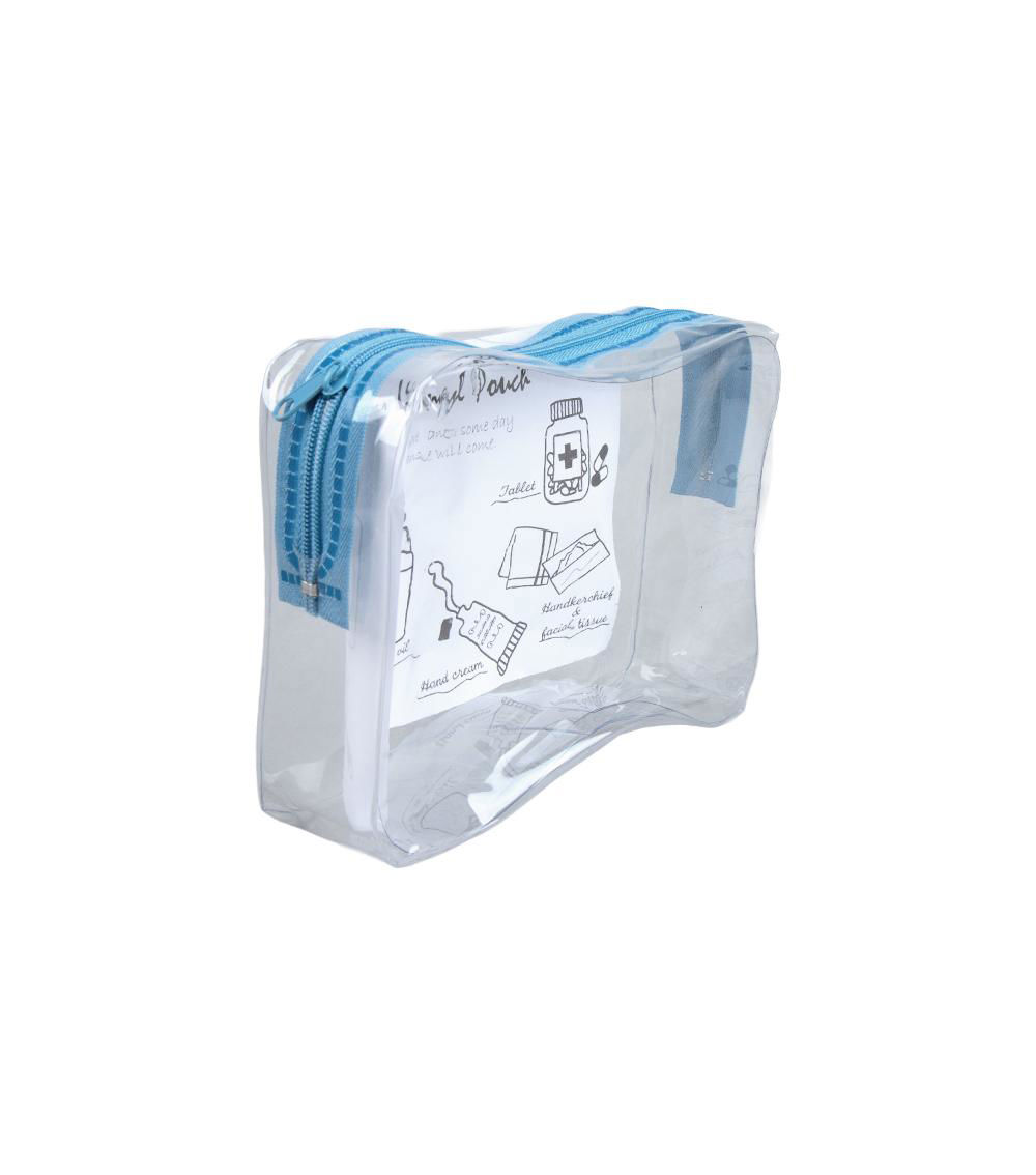 Clear Vinyl Pouch, Assorted (1 pc)