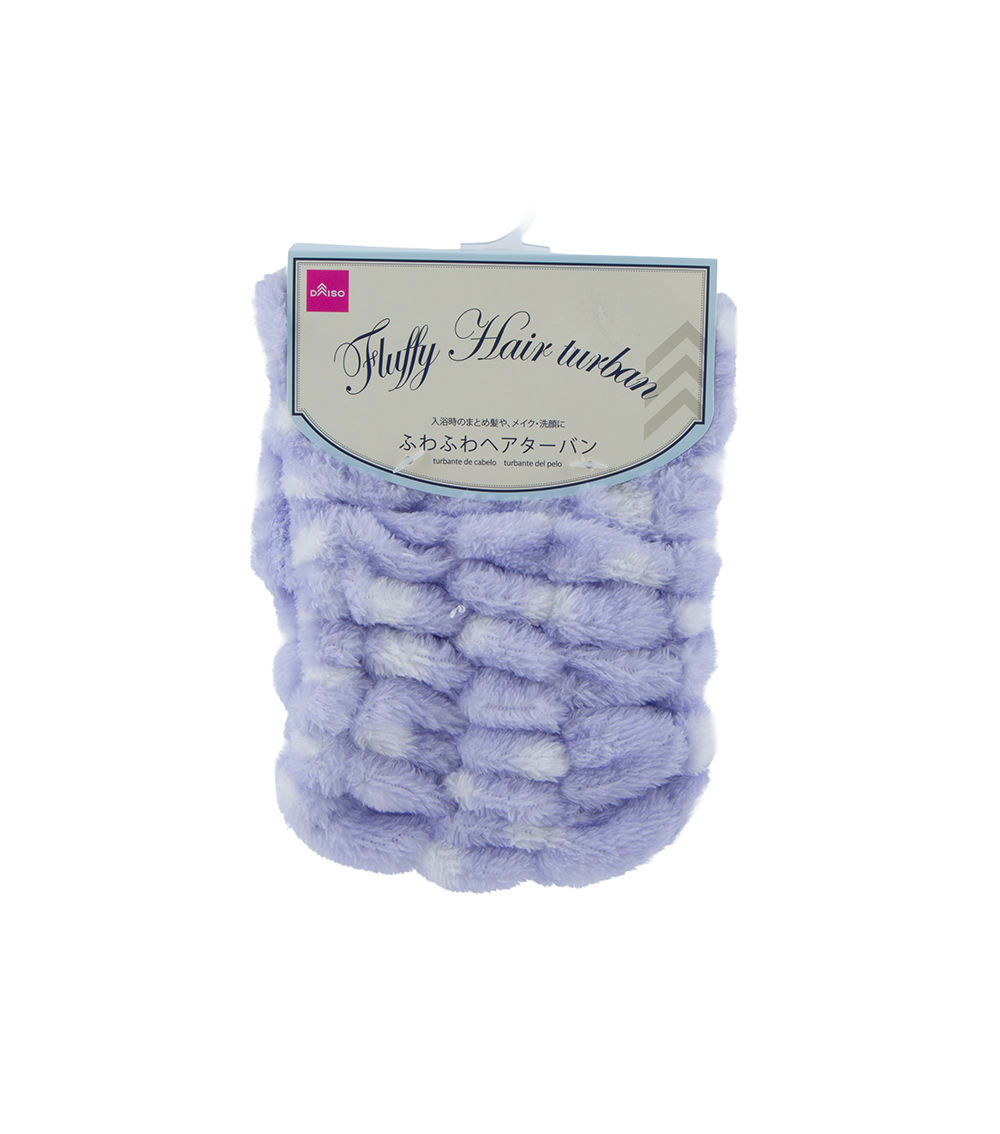 Fluffy Hair Turban, Assorted (1 pc)
