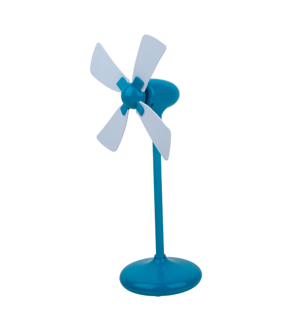 USB Pinwheel Style Desktop Fan, Assorted (1 pc)