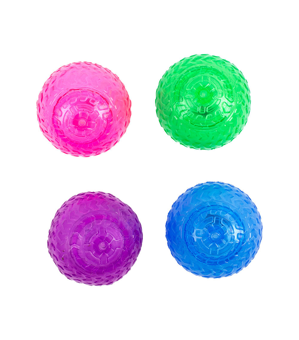 Noise Making Pet Toy Ball, Assorted (1 Pc)