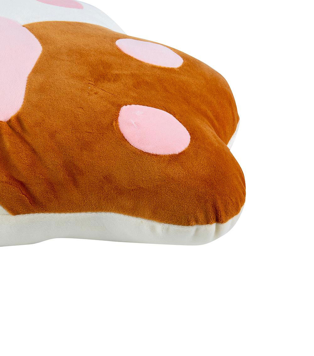 Cat Paw Print Shaped Cushion, Assorted (1 pc)