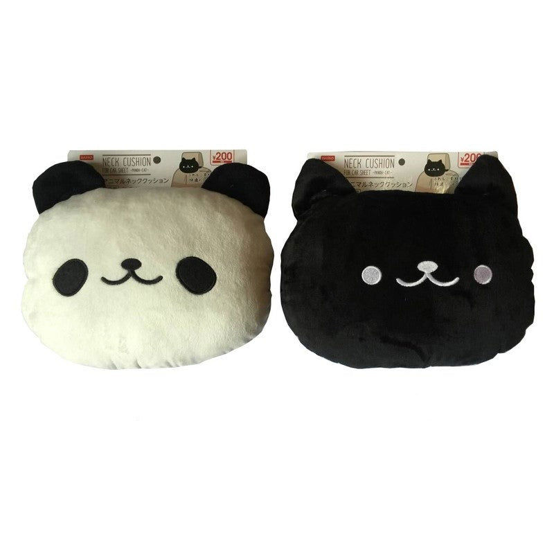 Animal Neck Pillow-For car seats-Panda-Cat