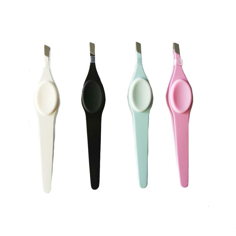 Stainless Steel Tweezers with Silicone Grip