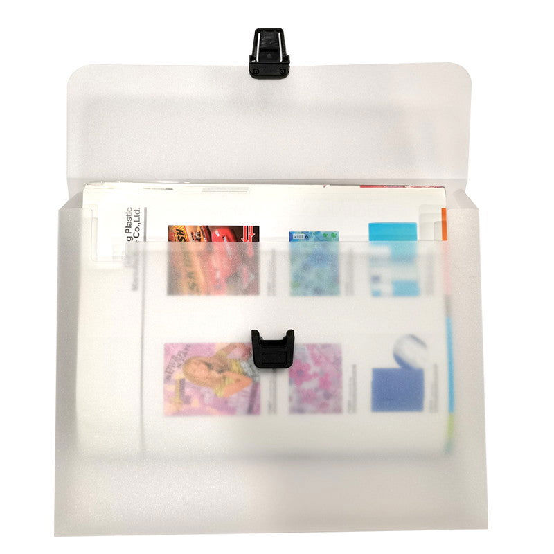 A4 File Organizer Bag - White