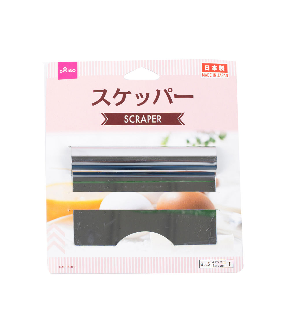 Scraper with Stainless Steel Blade, Silver