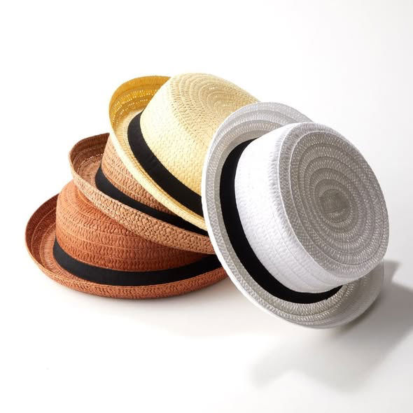 Kids Boater Hat – Classic Straw Style Hat, Assorted (1pc)