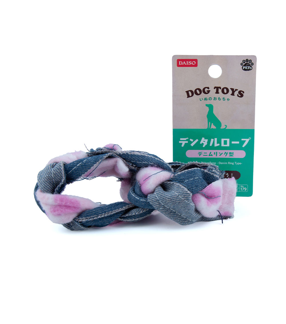 Pet Toy Biting Rope Denim Bone – Durable Chew Toy for Dogs