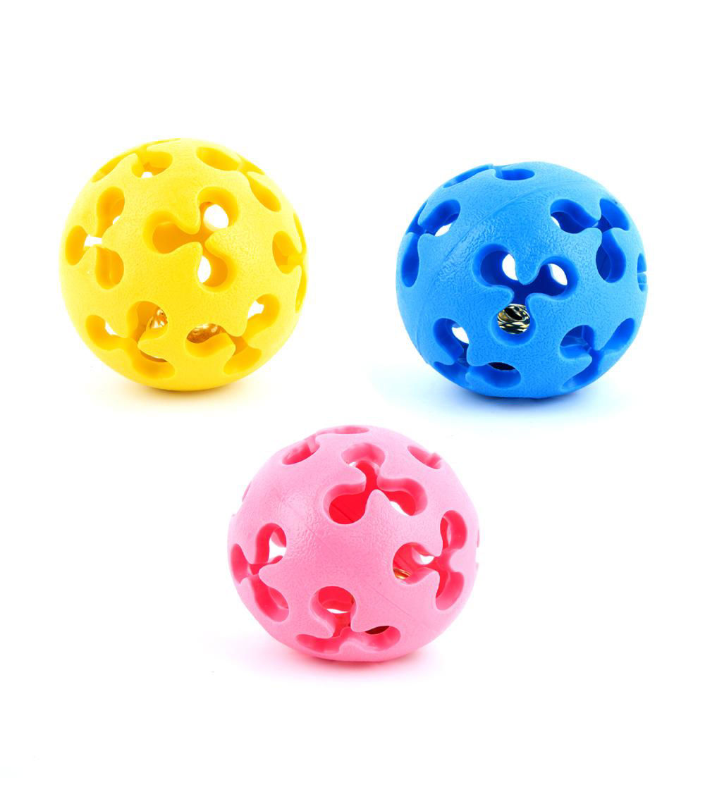 Ball with Bell Cat Toy, Assorted (1 pc)