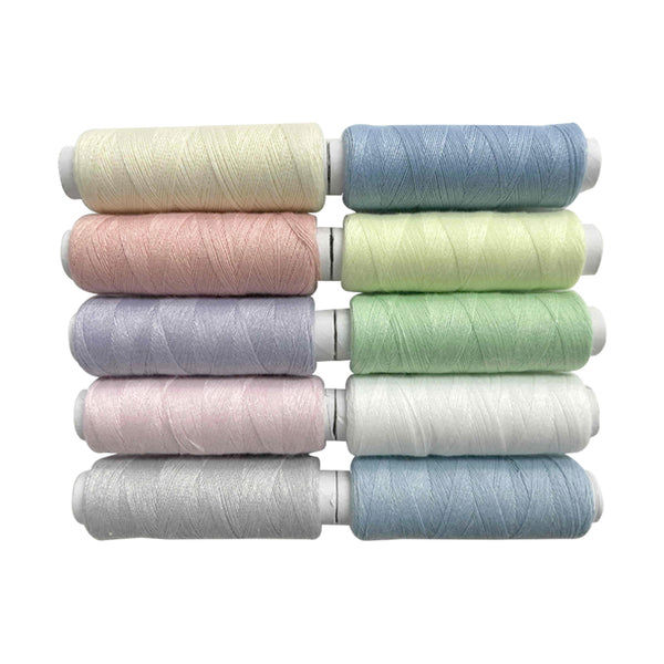 Thread, Multicolor (10 pcs) - 100m