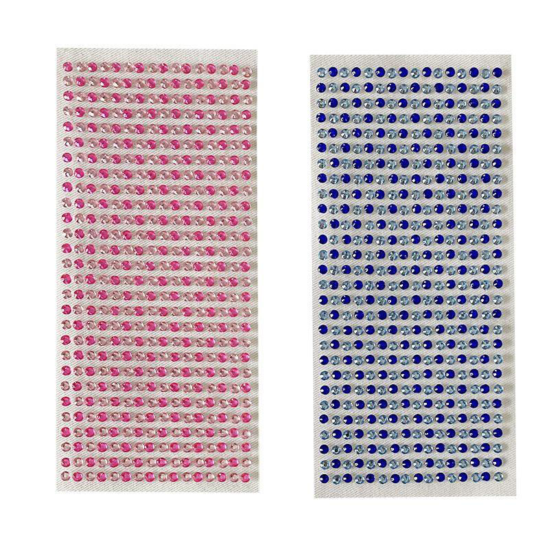 Self-Adhesive Rhinestone Sticker Sheet