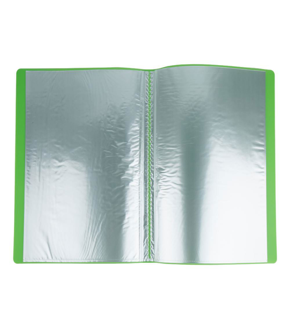 A4 Clear Book, Assorted (40 Pockets)