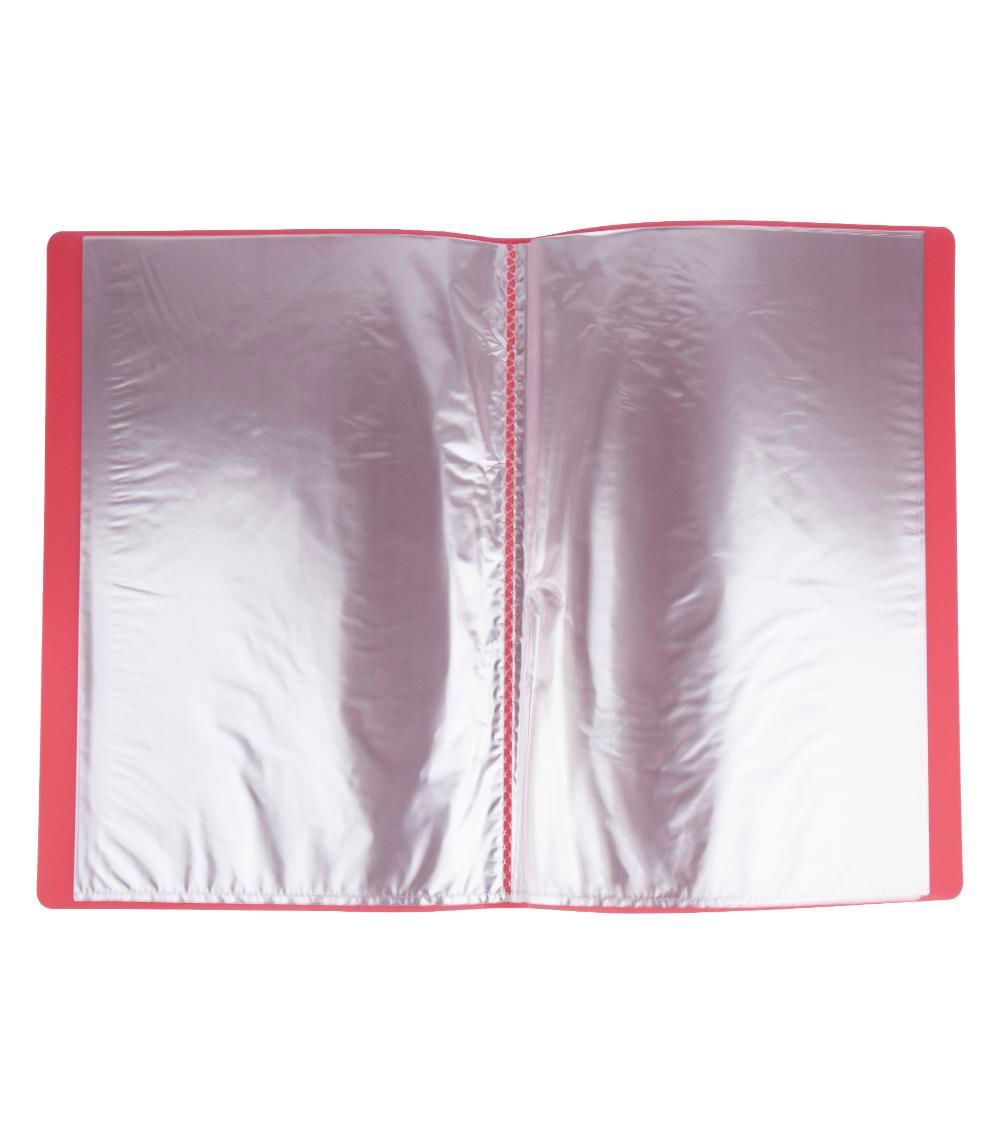 A4 Clear Book, Assorted (40 Pockets)