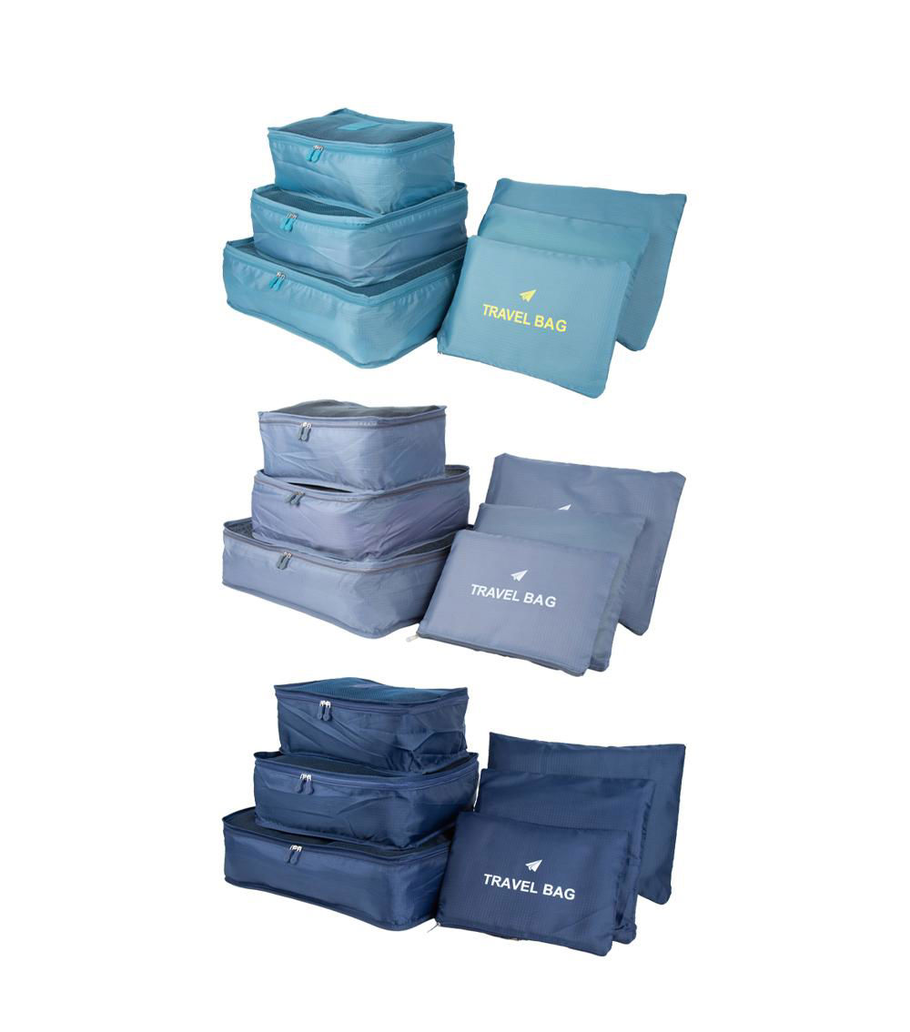 Travel Storage Case Set, Assorted (3 pcs)