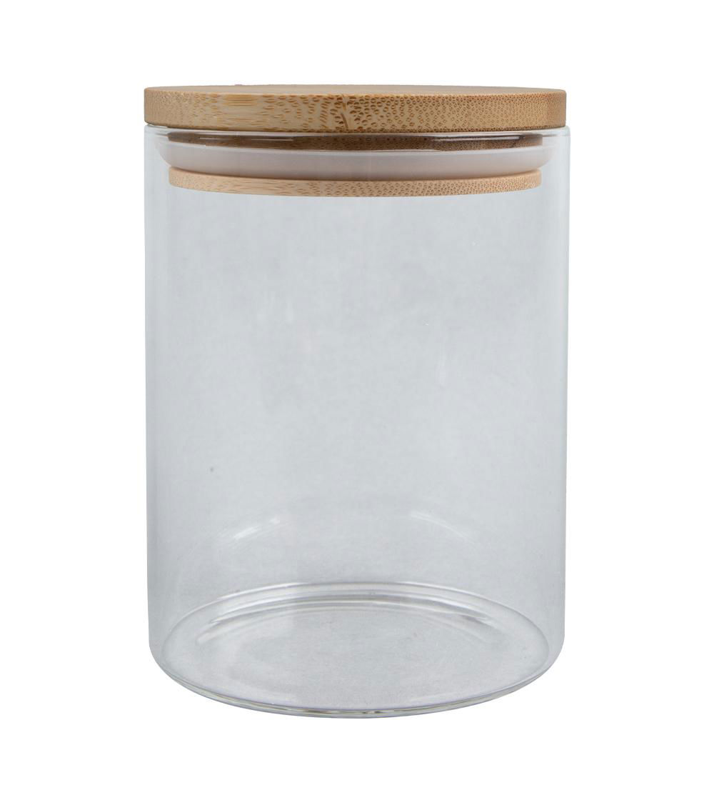 Glass Canister with Bamboo Lid – 540 ml (18.3 fl oz)
