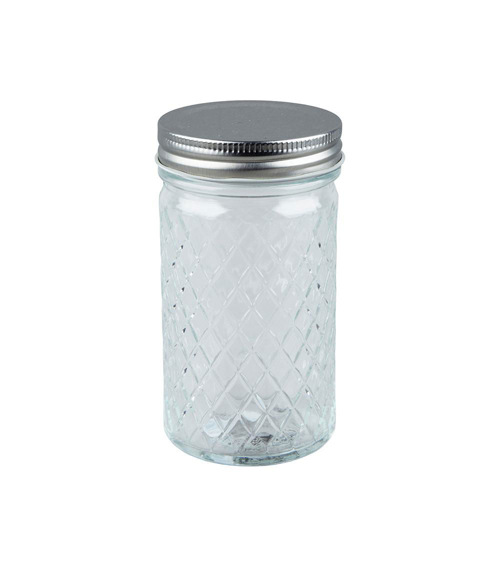 Steel Lid Glass Bottles, Assorted (5 pcs)