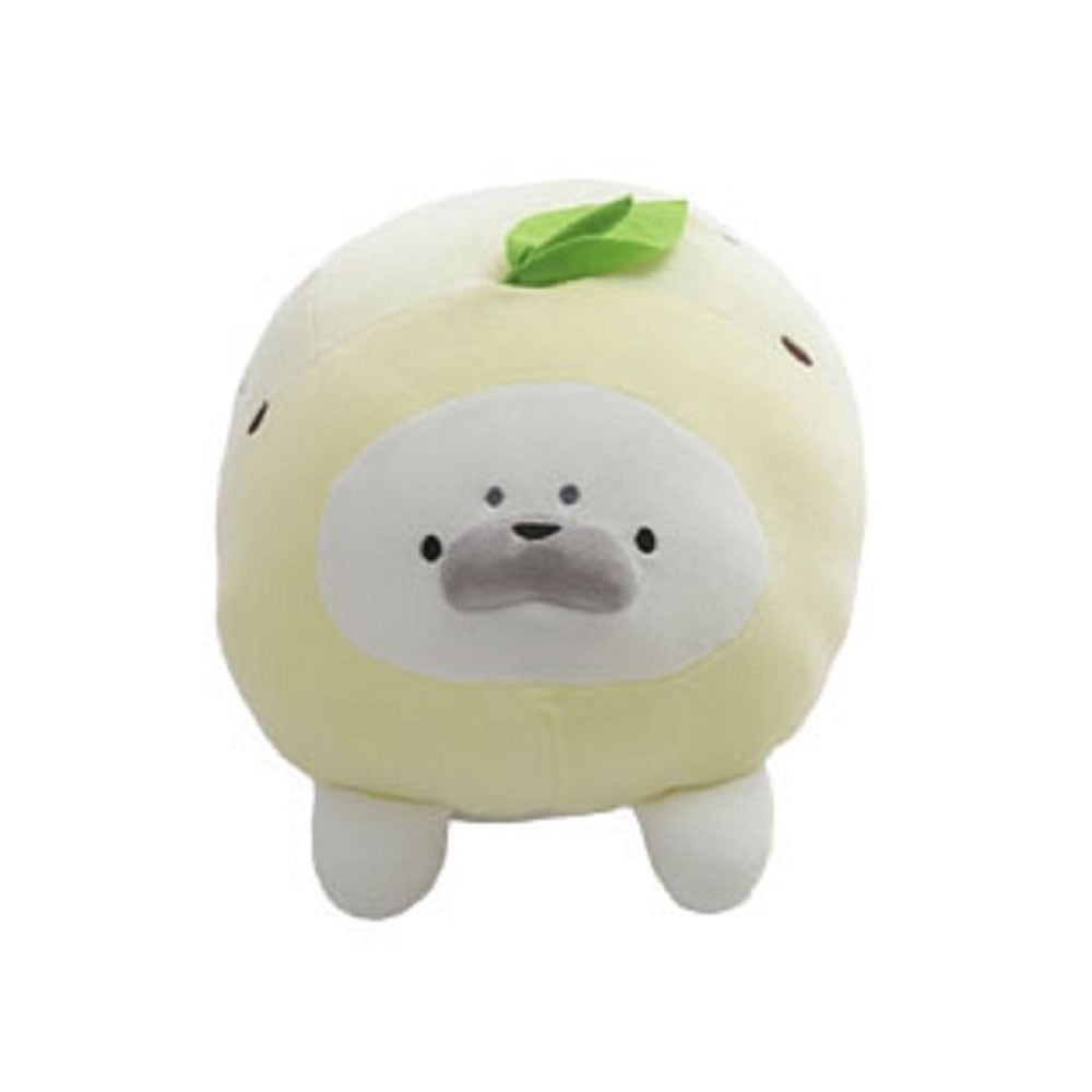 Seal Lemon Cooling Hug Pillow, Yellow & White (26cm)