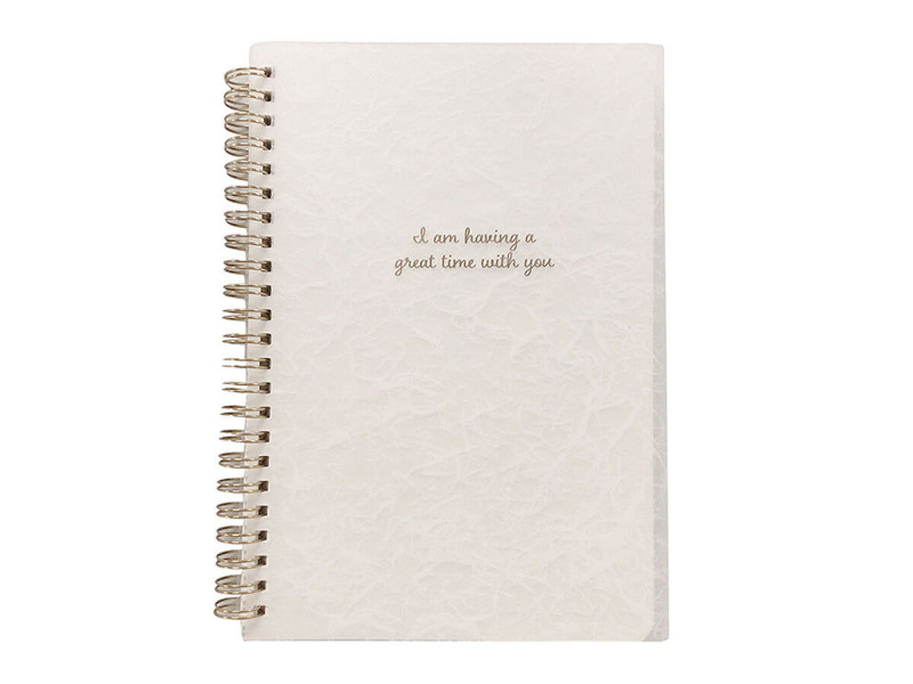 Spiral Notebook – Simple Logo, A5 Size​
