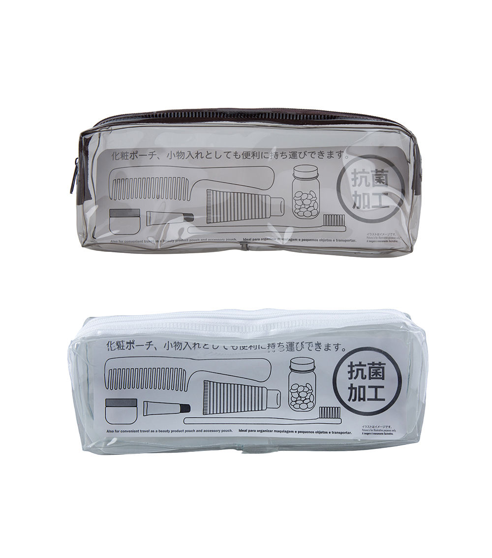 Rectangular Plastic Pouch, Assorted (1 pc)