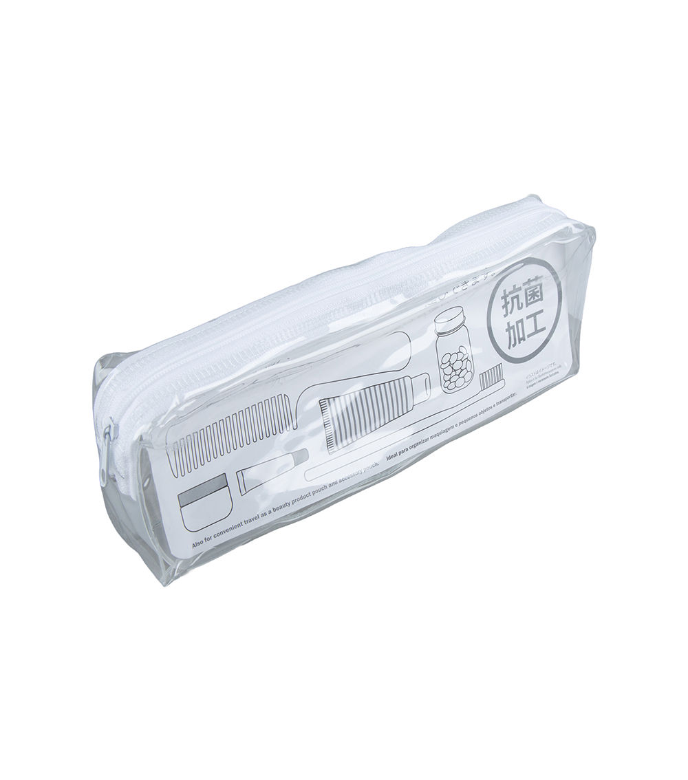 Rectangular Plastic Pouch, Assorted (1 pc)