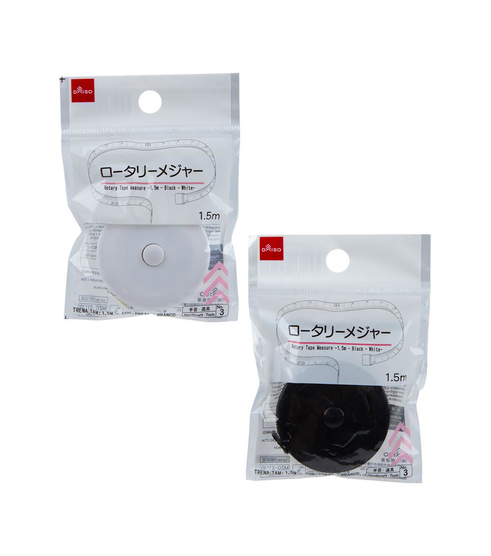 Rotary Tape Measure, Assorted (1 pc)