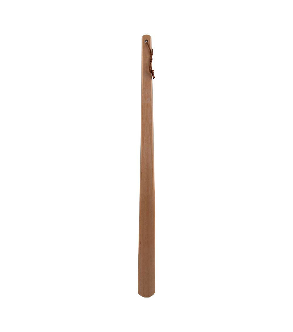 Beech Wood Shoehorn, Light Brown (1 pc) - 55cm