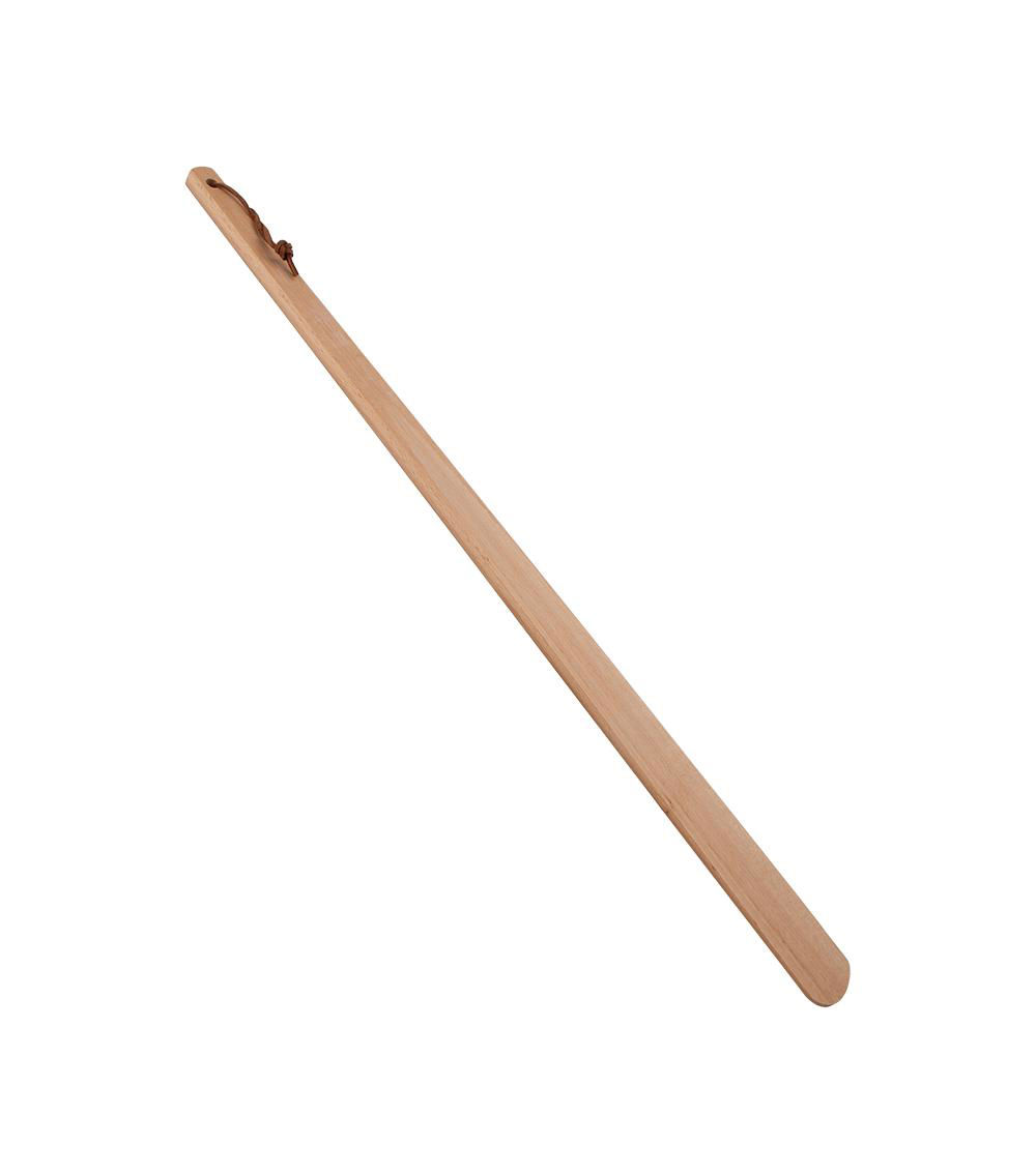 Beech Wood Shoehorn, Light Brown (1 pc) - 55cm