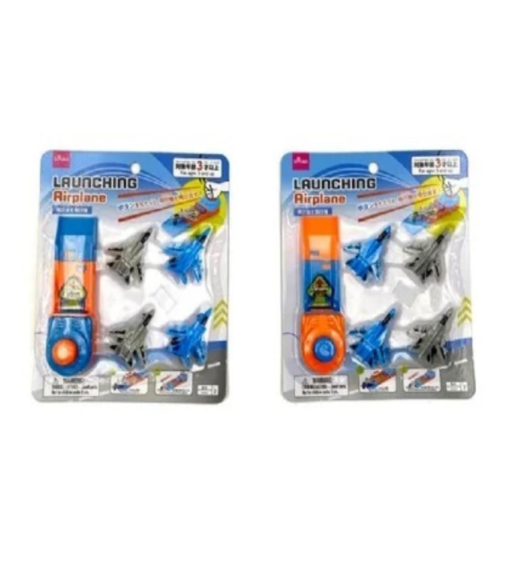 Launching Airplane Toy Set, Assorted