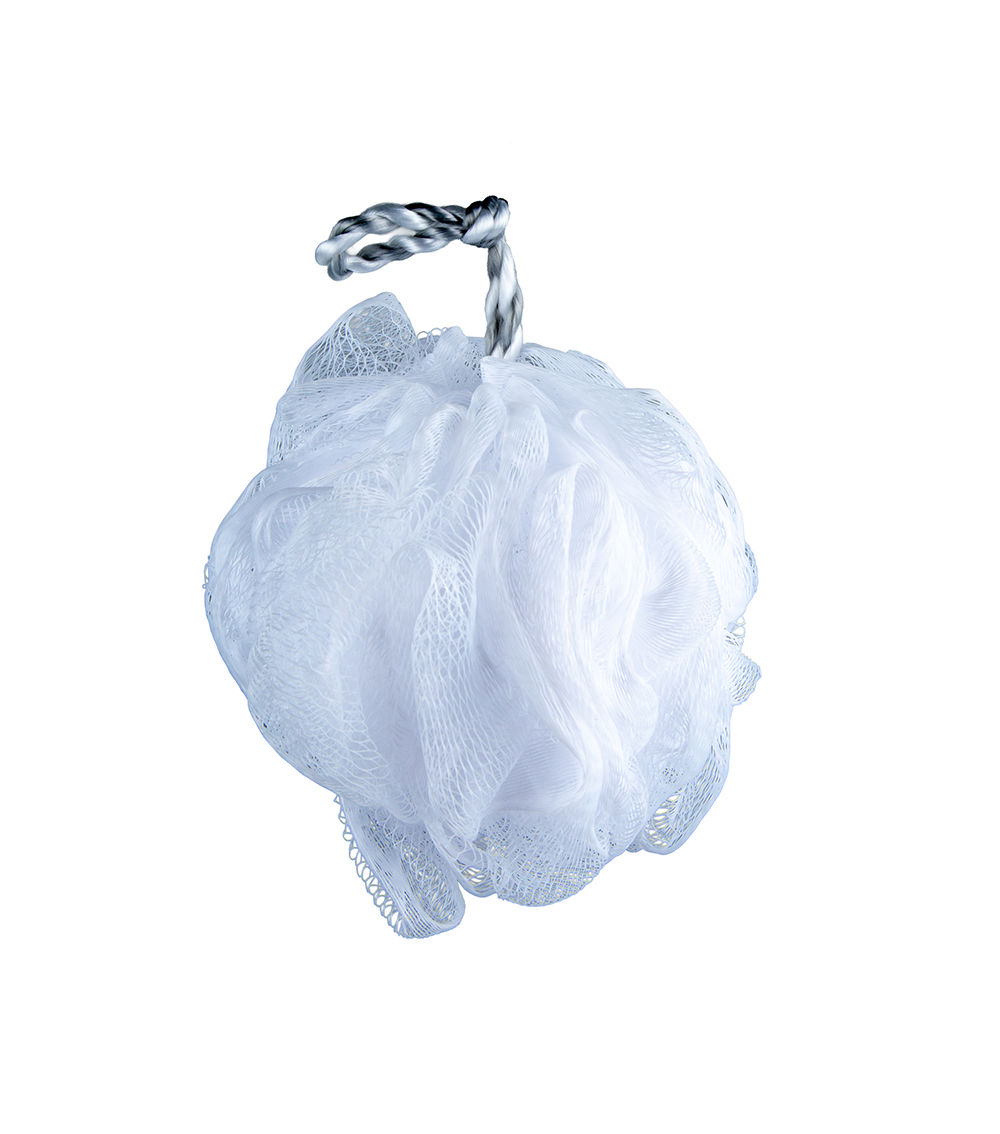 Shower Pouf -Two Tone Cord-