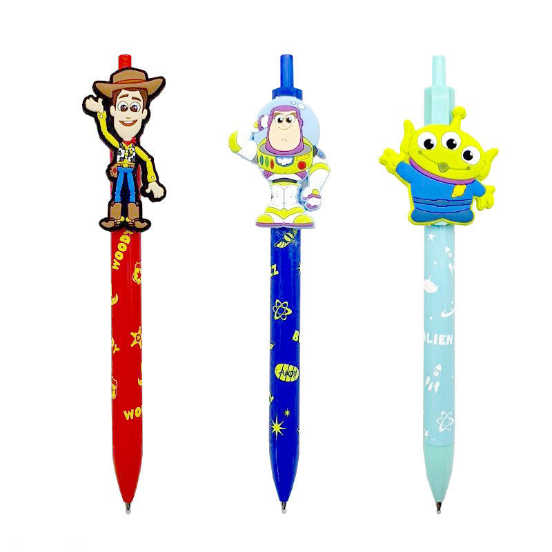 Toy Story Ballpoint Pen With Rubber Clip, Woody