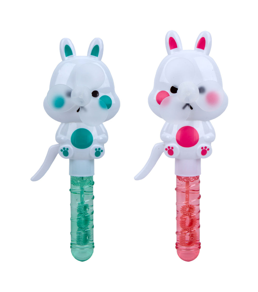 Rabbit Handheld Bubble Fan, Assorted (1 pc)