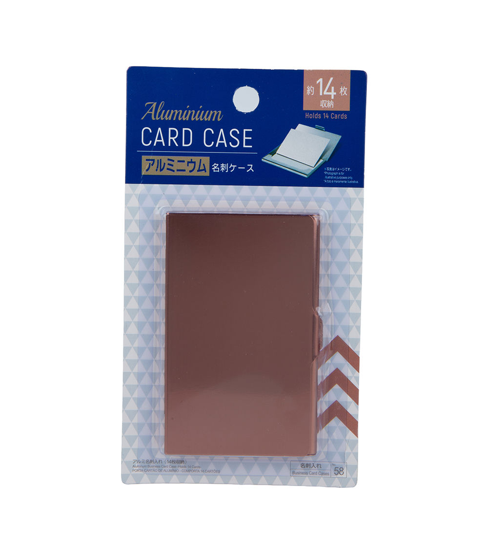 Aluminum Business Card Case, Assorted (1 pc)