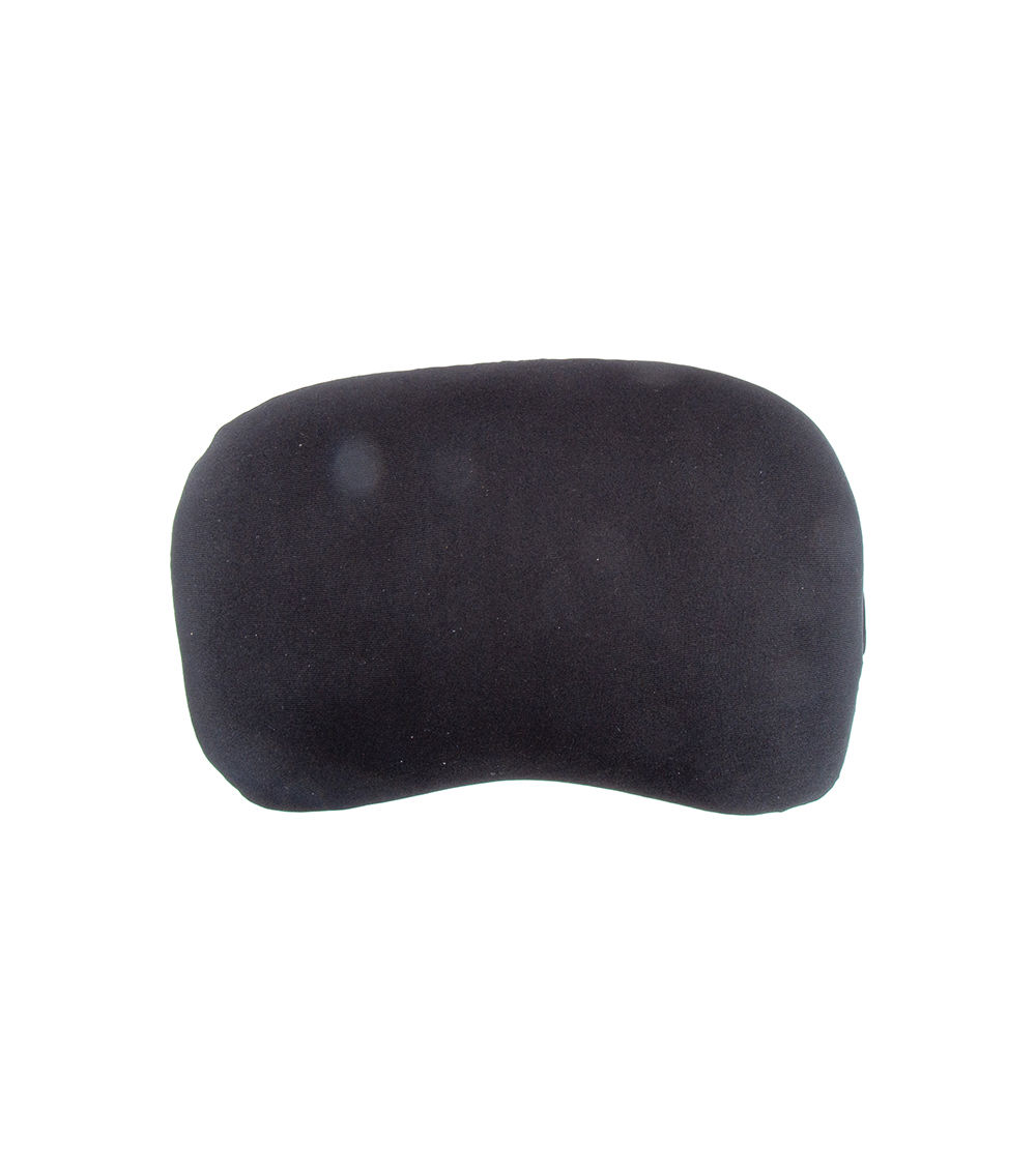 Beaded Headrest Cushion, Black