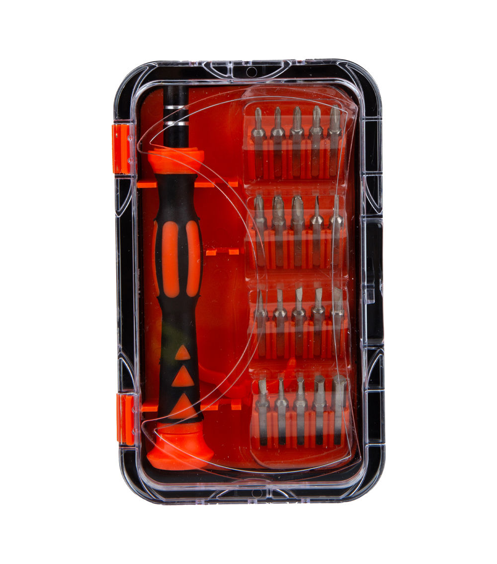 Precision Screwdriver Set -20 pcs. - With Case-