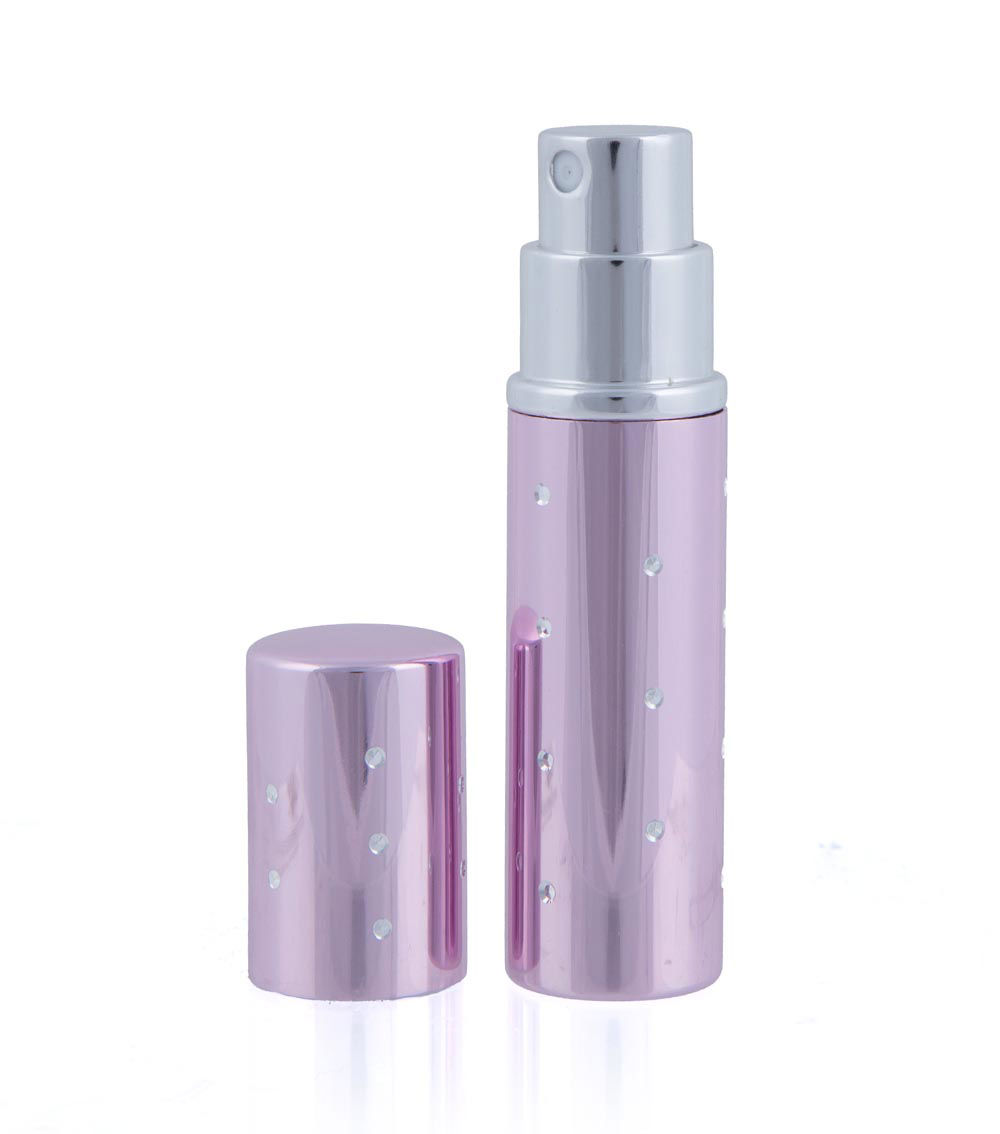 Spray Perfume Bottle with Dot Stone, Assorted (1 pc) - 5ml