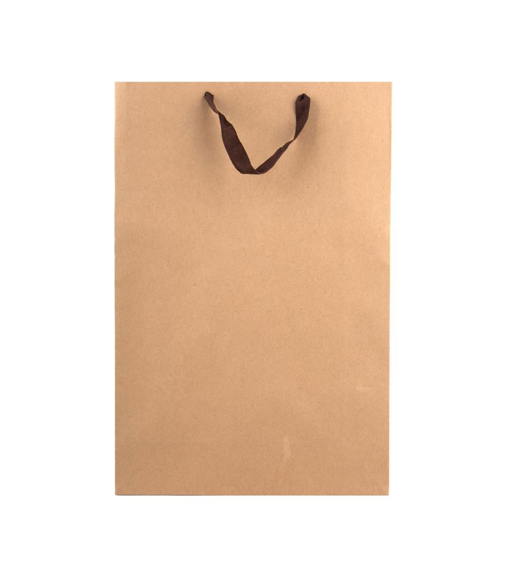 Kraft Paper Bag, Brown (52.73cm x 39.62cm x 11cm)