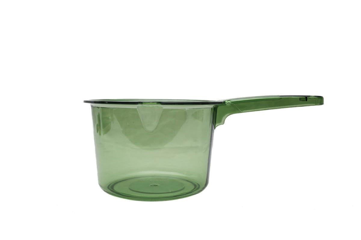 Transparent Green Plastic Measuring Pot with Handle – 1L