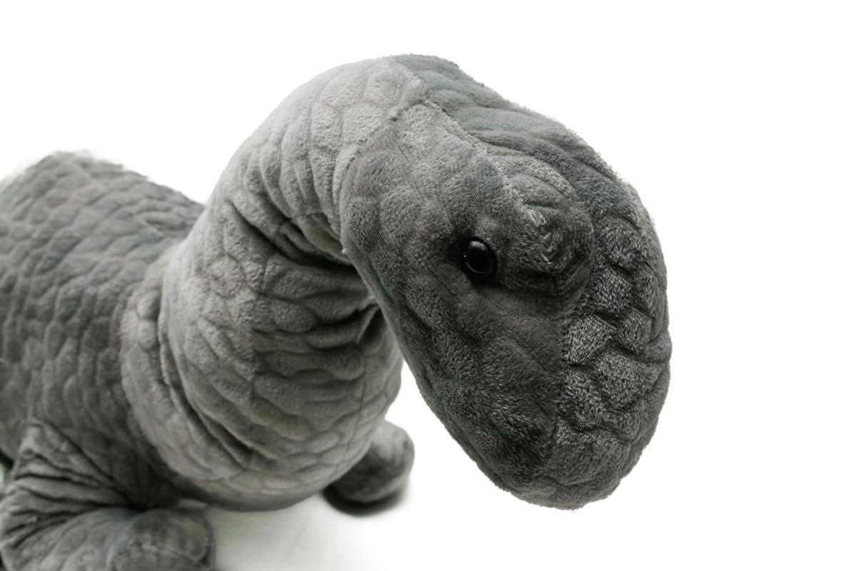 Brachiosaurus Hug Pillow, Grey (72cm)
