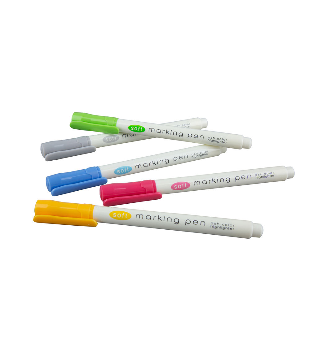 Marker Pen Set, Assorted (5 pcs)