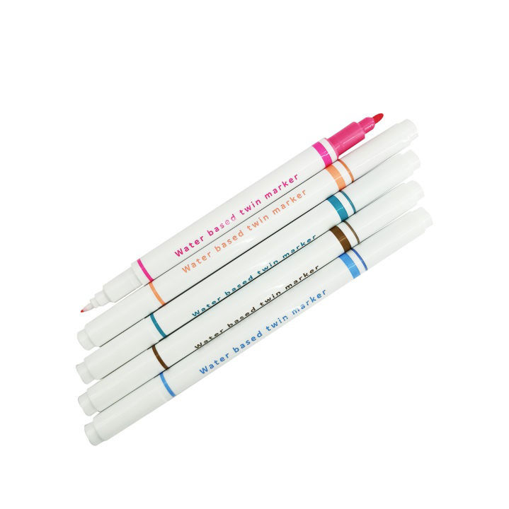 Water-Based Marker – Double Sided  (Set of 5)