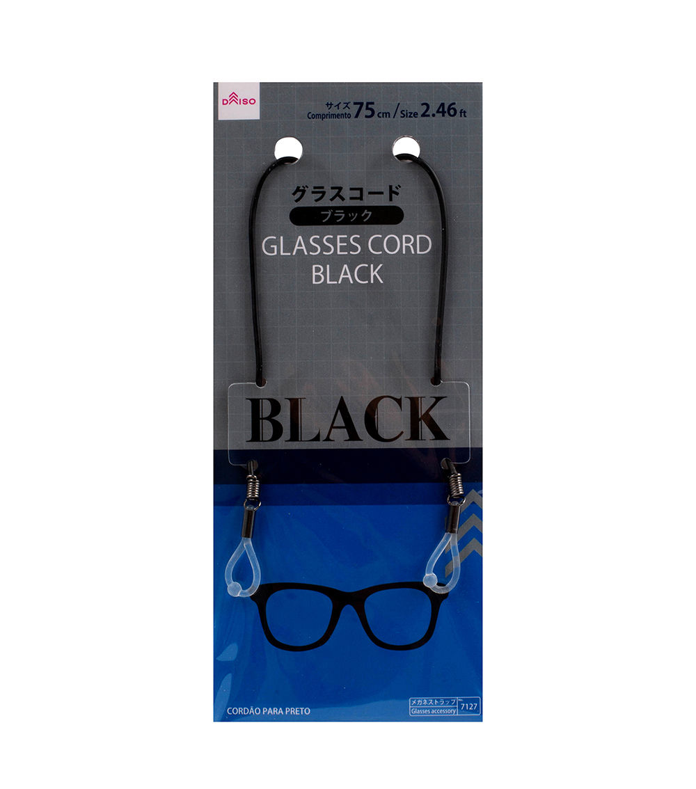 GLASSES CORD - BLACK -