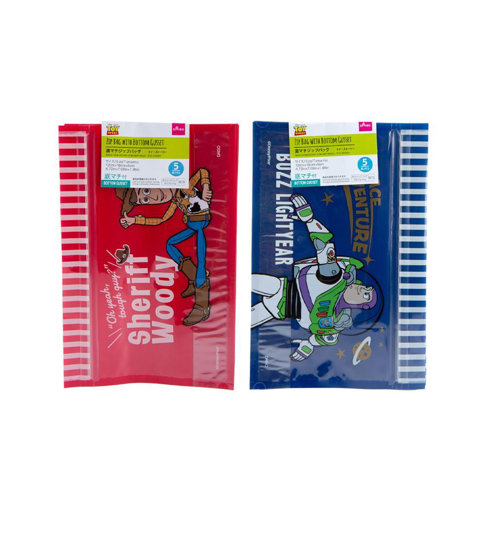 Zip Storage Bag, Assorted (1 pc)