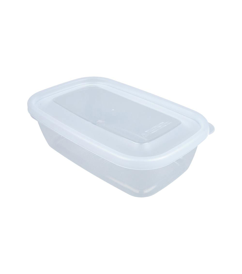 Food Storage Containers, White (2 pcs) - 800 ml